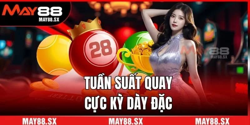 Tần suất quay cực kỳ dày đặc